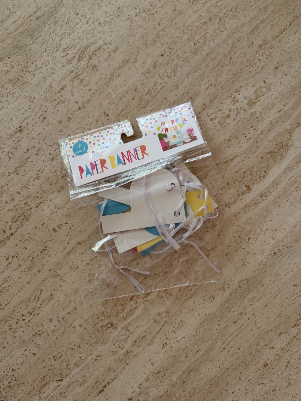 Target Multi-Color Paper "Happy Birthday" Banner